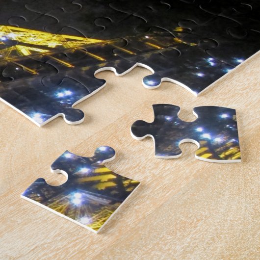 eiffel parijs legpuzzel (Zijkant)