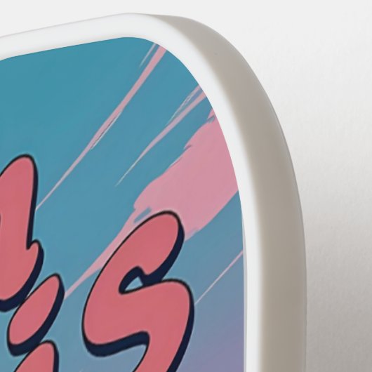 Eiffel Smash – Paris Pickleball Design Paddle (Links Detail)