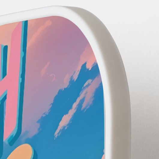 Eiffel Smash – Paris Pickleball Design Paddle (Links Detail)