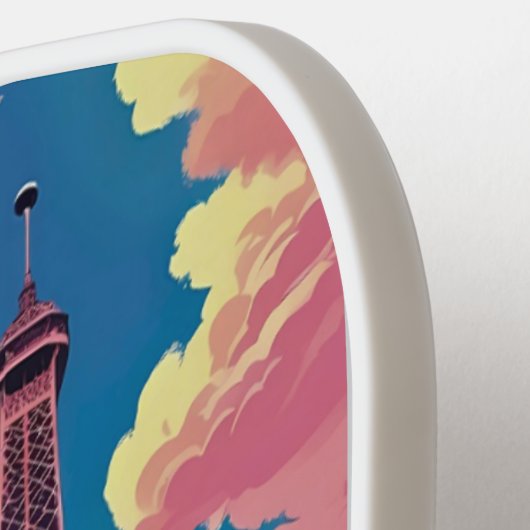 Eiffel Smash – Paris Pickleball Design Paddle (Links Detail)