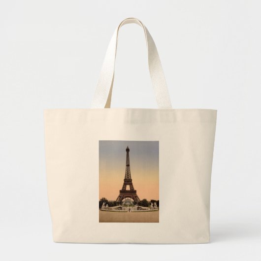 Eiffel-Tas Grote Tote Bag (Voorkant)