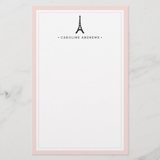 Eiffel Tower - Aangepast Briefpapier (Voorkant)