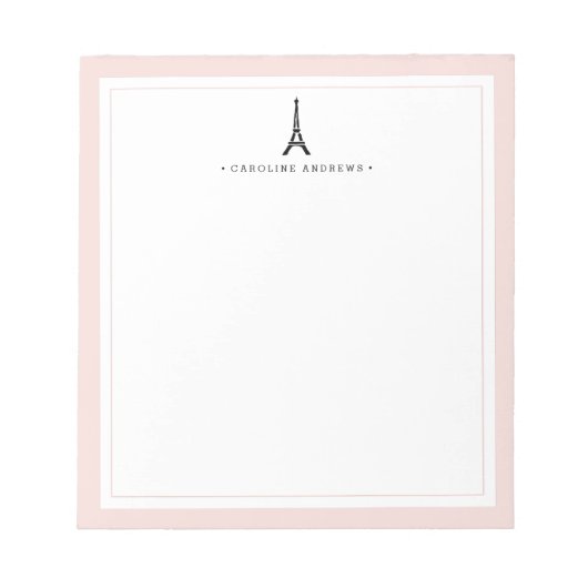 Eiffel Tower - Aangepast Notitieblok (Voorkant)