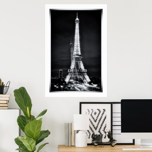 Eiffel Tower - Alter Ego, Surreal Art/Parijs Poster (Thuiskantoor)