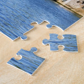 Eiffel tower and Pont Rouelle on Seine river Legpuzzel (Zijkant)