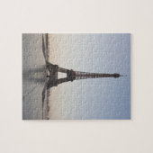Eiffel Tower at dusk, Parijs, Ile-de-France; Legpuzzel (Horizontaal)