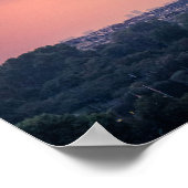 Eiffel Tower at Dusk Poster (Hoek)