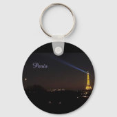 Eiffel Tower at Night Keychain (Voorkant)