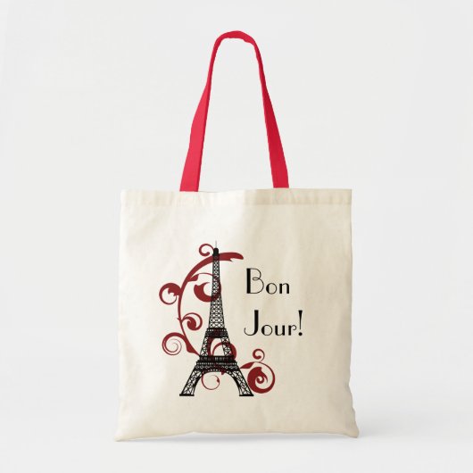 Eiffel Tower Bag Tote Bag (Voorkant)