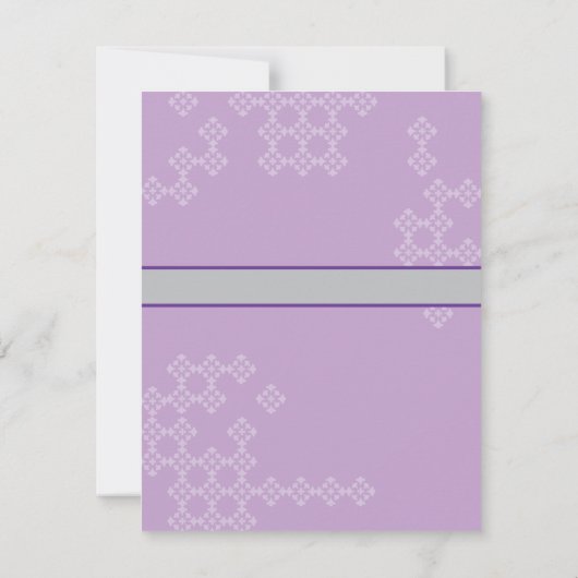 Eiffel Tower bewaart de uitnodiging van de Datum v (Achterkant)