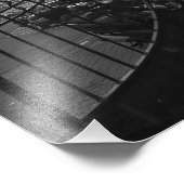 Eiffel Tower Black en White Art Nieuwe Foto Pri Foto Afdruk (Hoek)