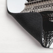 Eiffel Tower Black-White Mousepad Muismat (Hoek)