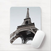 Eiffel Tower Black-White Mousepad Muismat (Met muis)