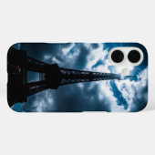 Eiffel Tower Blue Night Case-Mate iPhone Case (Achterkant (horizontaal))