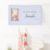 Eiffel Tower Butterflies and Flowers Birthday Spandoek (Insitu)