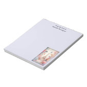 Eiffel Tower Butterflies and Flowers Notitieblok (Linkerzijde)