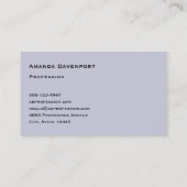 Eiffel Tower Butterflies and Flowers Visitekaartje (Achterkant)