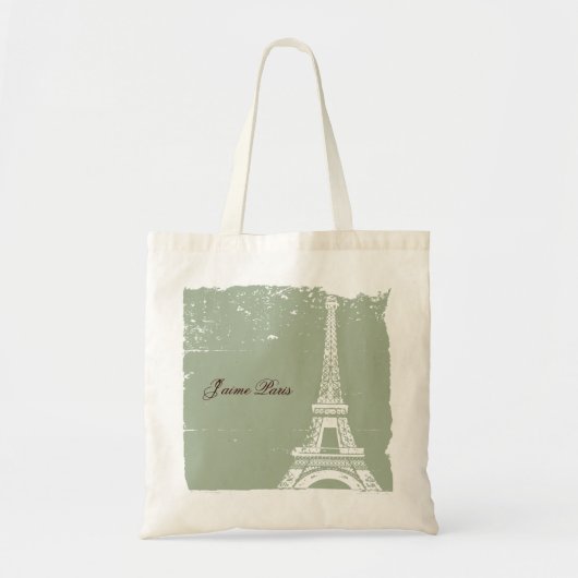 Eiffel Tower Canvas tassen (Voorkant)