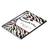 Eiffel Tower Chandelier Personalized Journal Notitieboek (Linkerzijde)