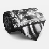 EIFFEL TOWER City of Light Paris Frankrijk Mannen Stropdas (Opgerold)