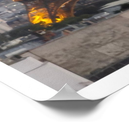 Eiffel Tower Collage  Poster (Hoek)