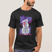 Eiffel Tower Dabbing Snowman Take me to Paris Chri T-shirt (Voorkant)