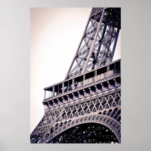 Eiffel Tower Detail, Parijs, Frankrijk Poster (Voorkant)