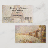 Eiffel Tower door Georges Pierre Seurat Visitekaartje (Voorkant / Achterkant)