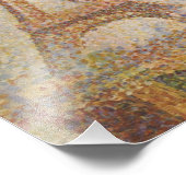 Eiffel Tower door Georges Seurat Foto Afdruk (Hoek)