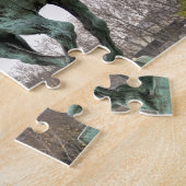 Eiffel Tower en Bir-hakeim beeld op een slechte da Legpuzzel (Zijkant)