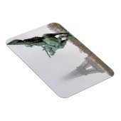 Eiffel Tower en Bir-hakeim beeld op een slechte da Magneet (Rechterzijde)