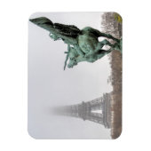 Eiffel Tower en Bir-hakeim beeld op een slechte da Magneet (Verticaal)