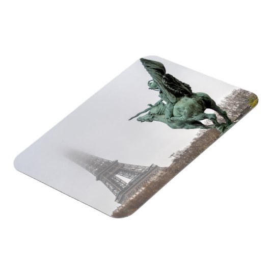 Eiffel Tower en Bir-hakeim beeld op een slechte da Magneet (Linkerzijde)