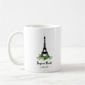 Eiffel Tower en Pine | Modern Joyeux Noel Koffiemok (Links)