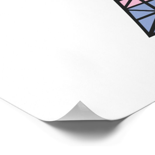 Eiffel Tower Fantasy poster (Hoek)