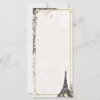 Eiffel Tower-fotokaart