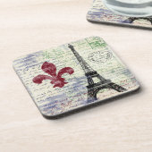 Eiffel Tower France Onderzetters (Linkerzijde)