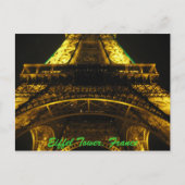Eiffel Tower, France Postcard Briefkaart (Voorkant)