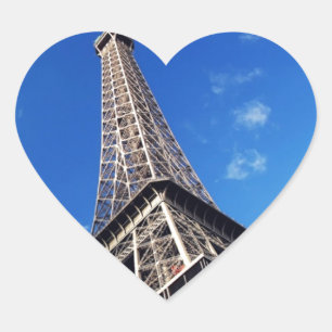 Eiffel Tower France Travel Photography Hart Sticker