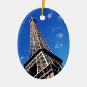 Eiffel Tower France Travel Photography Keramisch Ornament (Voorkant)