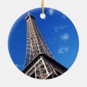 Eiffel Tower France Travel Photography Keramisch Ornament (Achterkant)