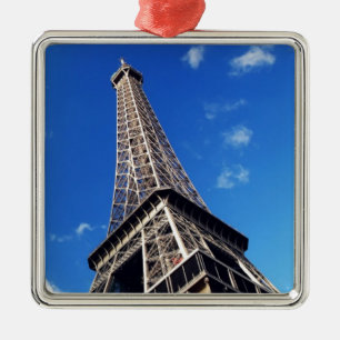 Eiffel Tower France Travel Photography Metalen Ornament