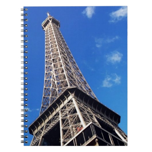Eiffel Tower France Travel Photography Notitieboek (Voorkant)