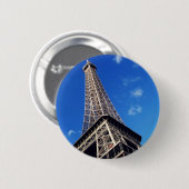 Eiffel Tower France Travel Photography Ronde Button 5,7 Cm (Voorkant /achterkant)