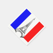 Eiffel Tower Frankrijk Servetten (Hoek)