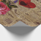 Eiffel Tower Frans Cadeaupapier (Hoek)