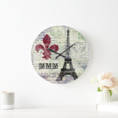 Eiffel Tower Franse klok (Huis)