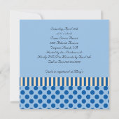 Eiffel Tower French Bridal Shower Kaart (Achterkant)