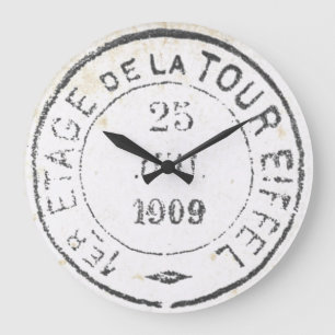 Eiffel Tower French Postmark  Grote Klok