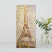 Eiffel Tower, gemaakt door Georges Seurat,  Kunst (Staand voorkant)